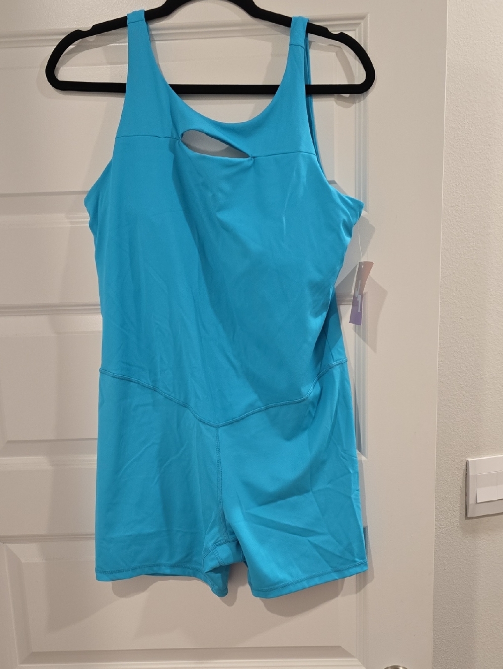 Joylab Bright Turquoise Active Romper